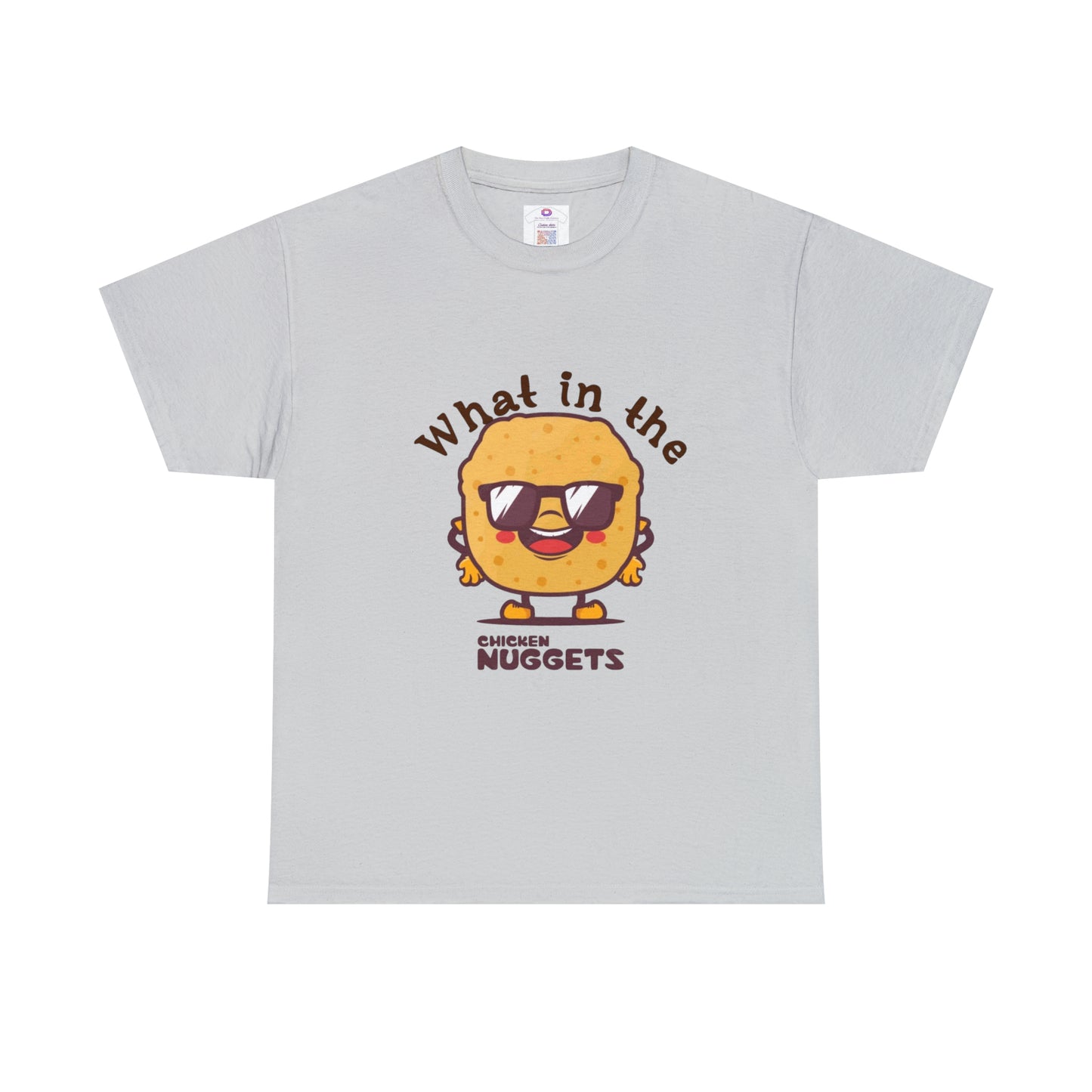 Unisex Heavy Cotton Tee - What in the chicken nugget