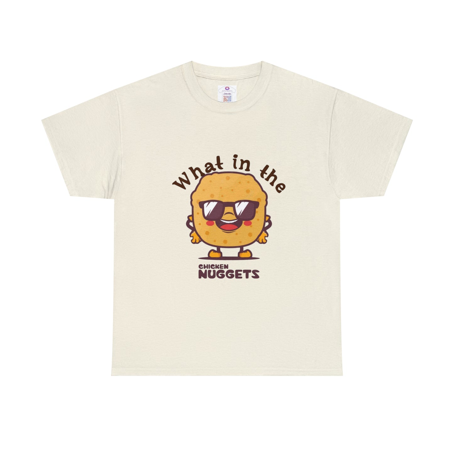 Unisex Heavy Cotton Tee - What in the chicken nugget