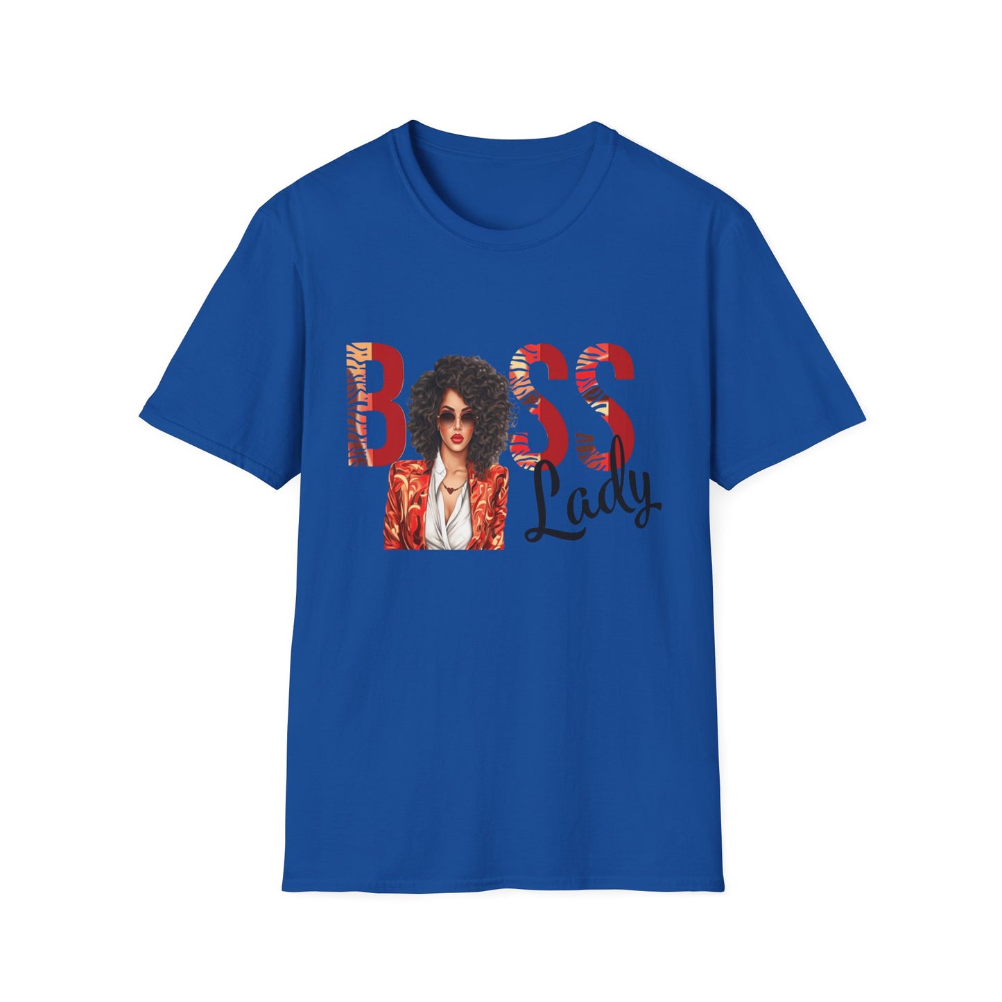 Boss Lady Unisex Softstyle T-Shirt - Empowering Fashion for Confident Women