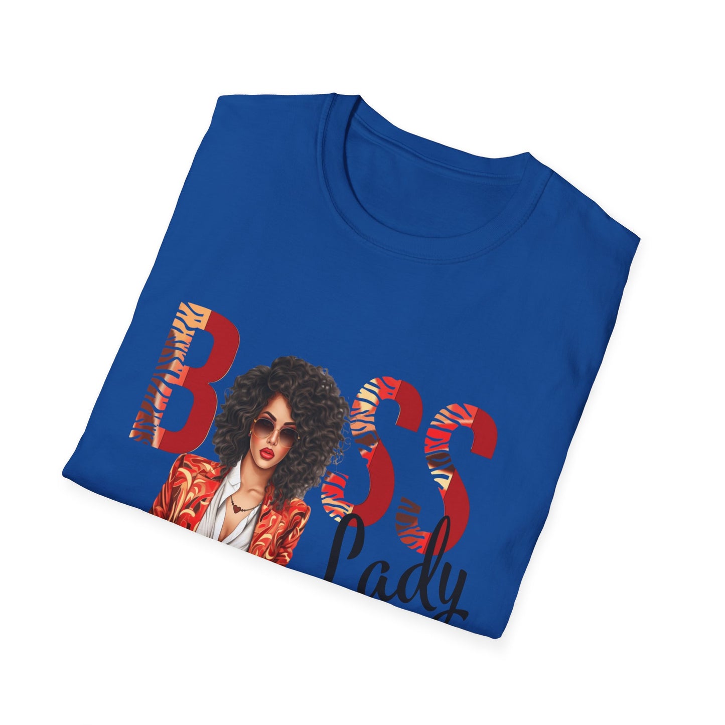 Boss Lady Unisex Softstyle T-Shirt - Empowering Fashion for Confident Women