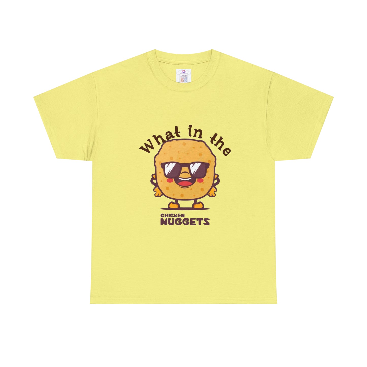 Unisex Heavy Cotton Tee - What in the chicken nugget