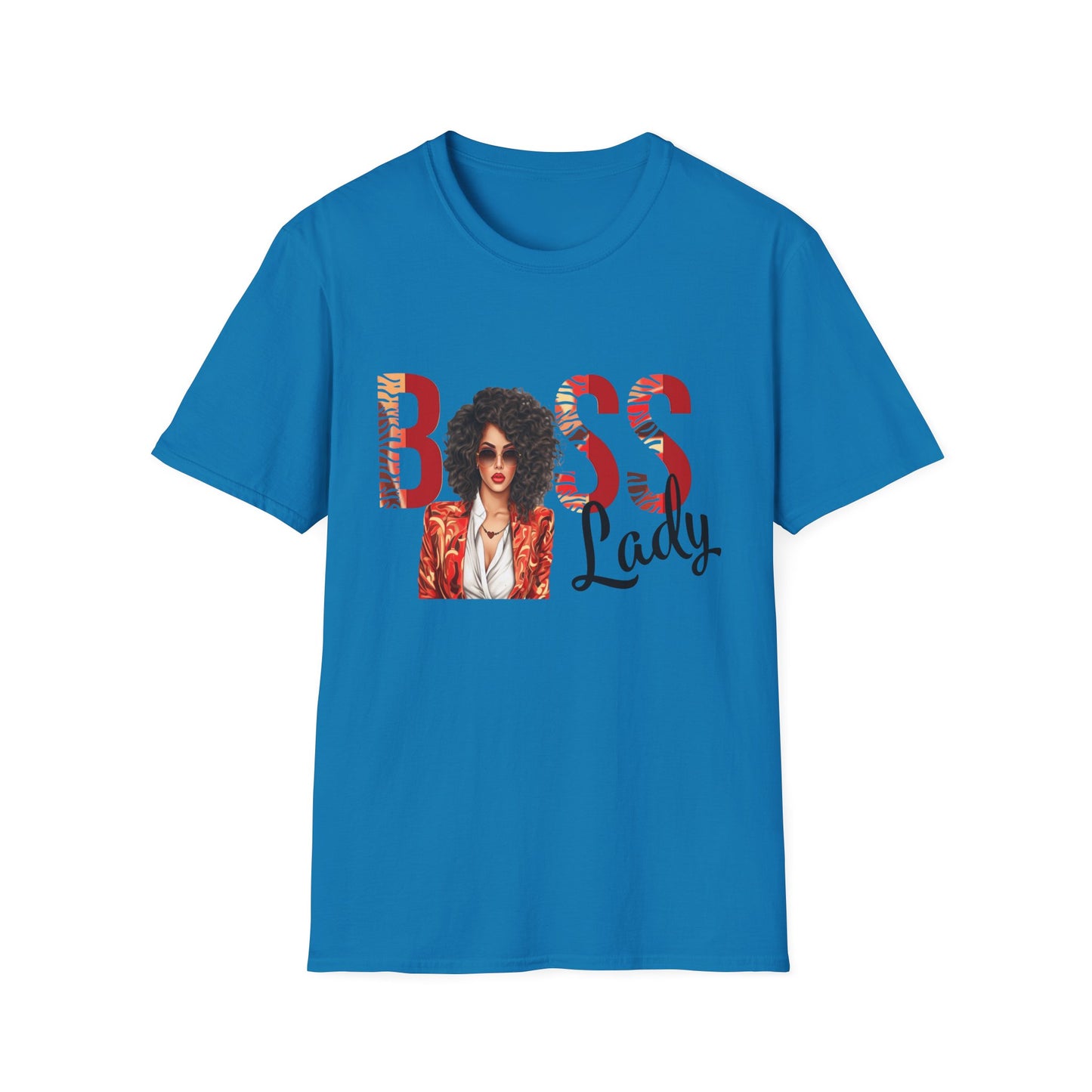 Boss Lady Unisex Softstyle T-Shirt - Empowering Fashion for Confident Women