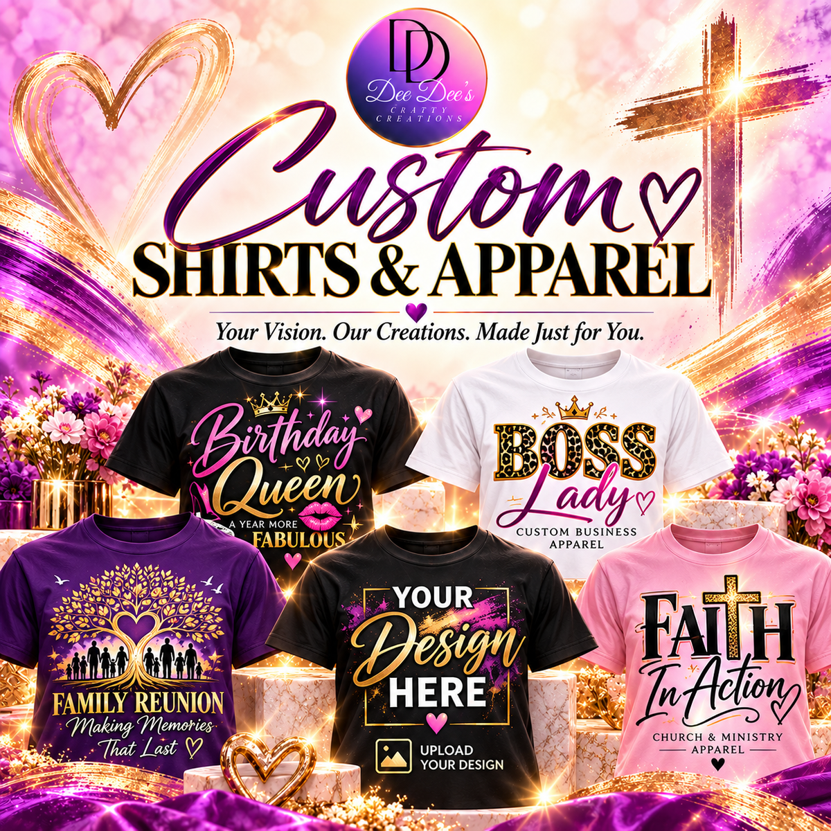 Custom Shirts & Apparel