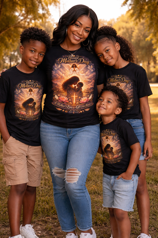 Blessed Mother’s Day Shirt – A Mother’s Love is a Gift from Above