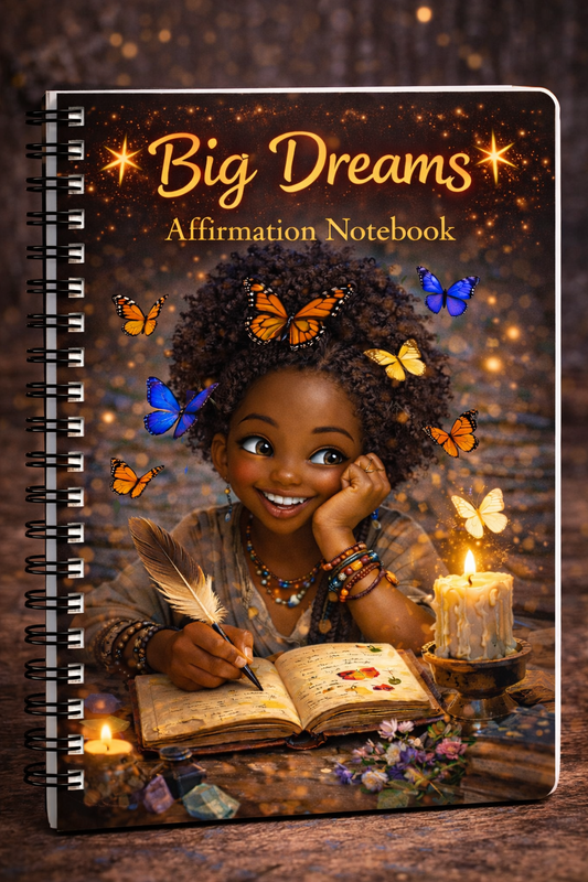 Creative Mindset Notebook - Ruled Line Spiral Notebook