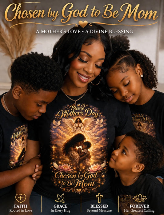 Chosen by God to Be Mom - Short-Sleeve Unisex T-Shirt