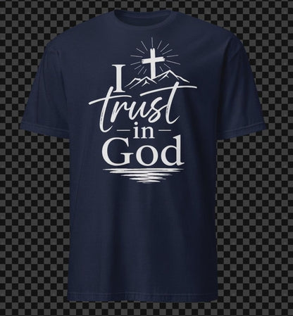 I Trust in God – Sleeve Unisex T-Shirt
